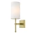 Kinkiet nowoczesny DENVER złoty W01963BR-WH - Cosmo Light